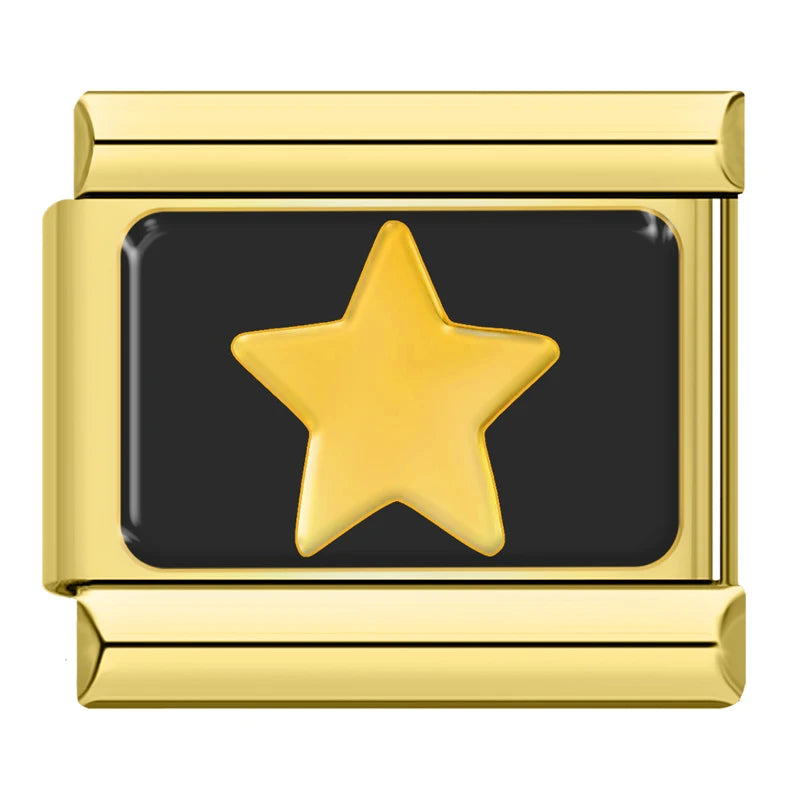 Charmsy, Fit 9 mm, stal nierdzewna